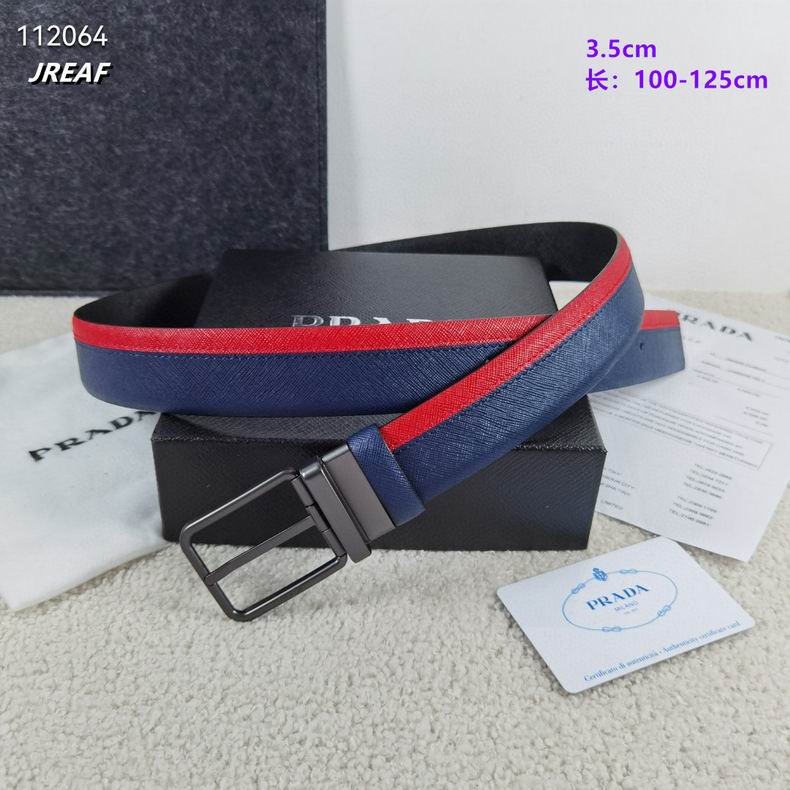 Prada belt 35mmX100-125cm 8L05